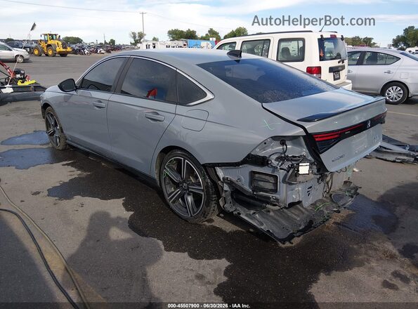 1HGCY2F55RA012805 2024 HONDA ACCORD Gray Задня ліва чверть