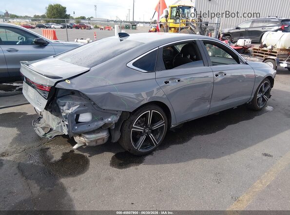 1HGCY2F55RA012805 2024 HONDA ACCORD Gray Задня права чверть