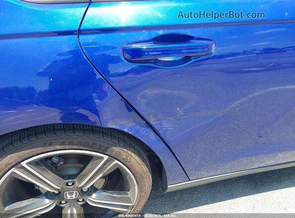 1HGCY2F55RA073149 2024 HONDA ACCORD Синий Вид спереди