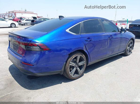 1HGCY2F55RA073149 2024 HONDA ACCORD Синий Задняя правая четверть