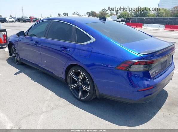 1HGCY2F55RA073149 2024 HONDA ACCORD Синий Задняя левая четверть