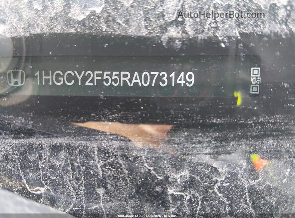 1HGCY2F55RA073149 2024 HONDA ACCORD Синий Вид подкапотного пространства