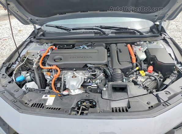 1HGCY2F55SA082214 2025 HONDA ACCORD Gray Вид задньої частини салону