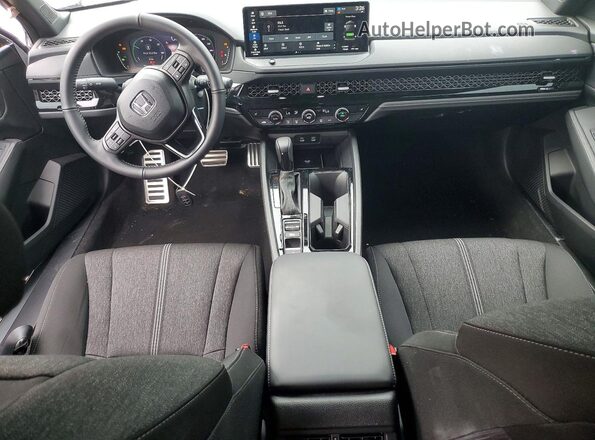1HGCY2F55SA082214 2025 HONDA ACCORD Gray Вид панелі приладів