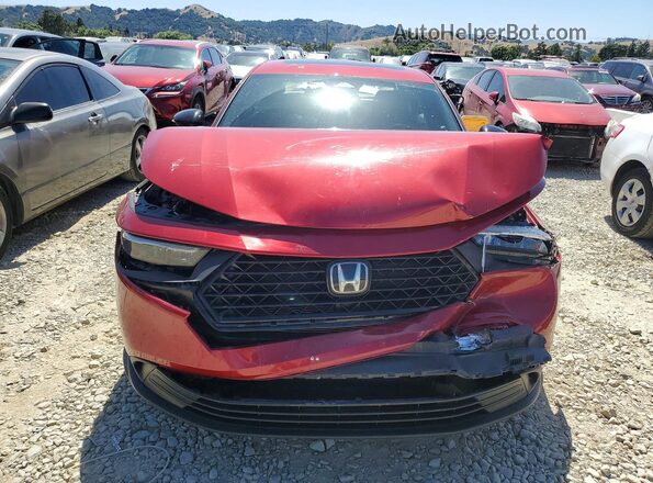 1HGCY2F56PA017976 2023 HONDA ACCORD Red 