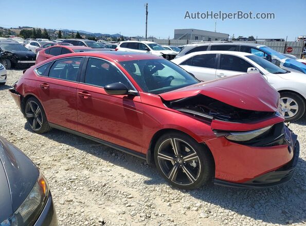 1HGCY2F56PA017976 2023 HONDA ACCORD Red 