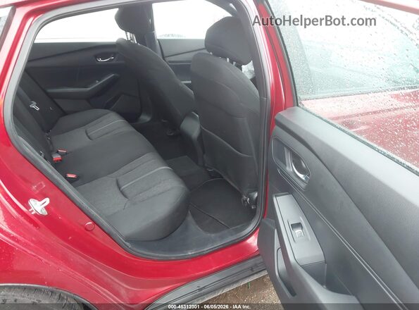 1HGCY2F56PA035183 2023 HONDA ACCORD Red Widok naklejki z numerem VIN