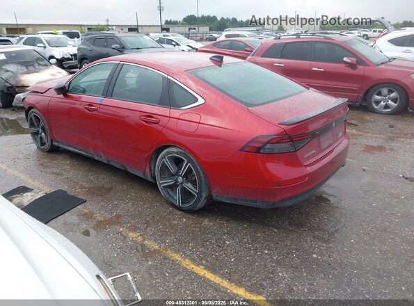1HGCY2F56PA035183 2023 HONDA ACCORD Red Tył lewy