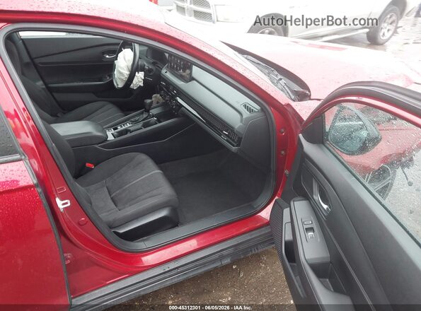 1HGCY2F56PA035183 2023 HONDA ACCORD Red Widok wnętrza z przodu