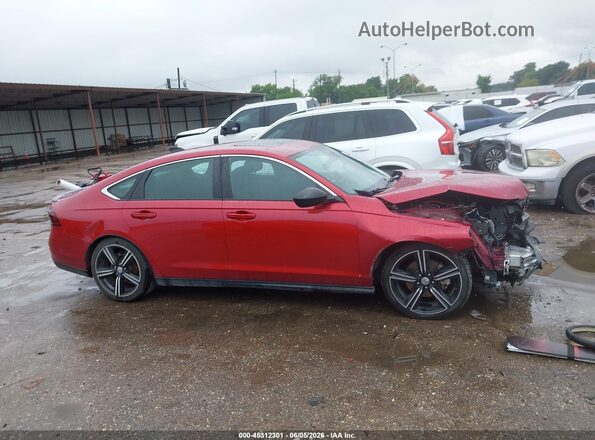 1HGCY2F56PA035183 2023 HONDA ACCORD Red Widok wnętrza 360 stopni