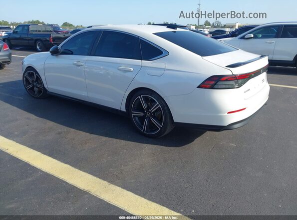1HGCY2F56PA042442 2023 HONDA ACCORD White Rear left