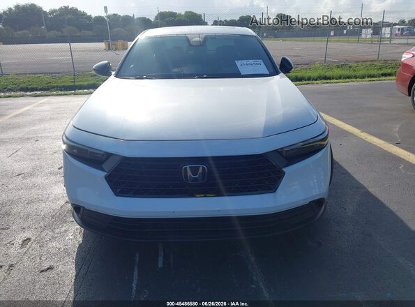 1HGCY2F56PA042442 2023 HONDA ACCORD White Instrument cluster view