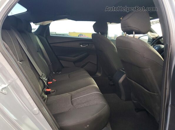 1HGCY2F56PA065445 2023 HONDA ACCORD Gray Widok tylnych siedzeń