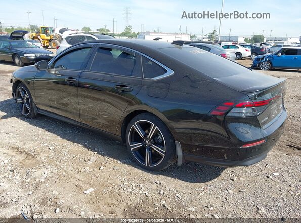 1HGCY2F56RA029936 2024 HONDA ACCORD Black Tył lewy
