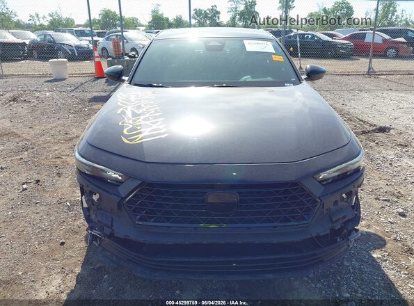 1HGCY2F56RA029936 2024 HONDA ACCORD Black Widok wnętrza z tyłu