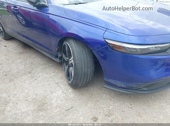 1HGCY2F56RA074228 2024 HONDA ACCORD Blue წინა ხედი