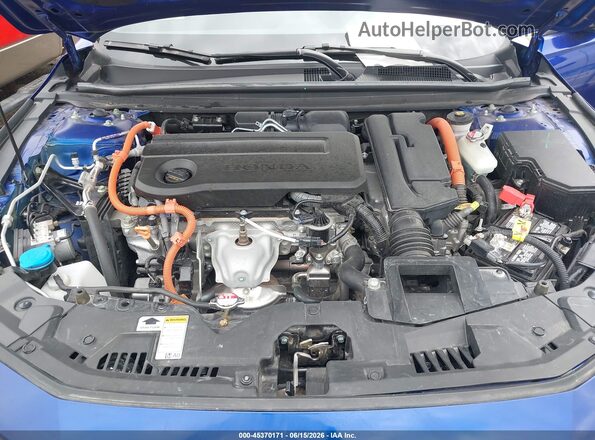 1HGCY2F56RA074228 2024 HONDA ACCORD Blue უკანა ხედი