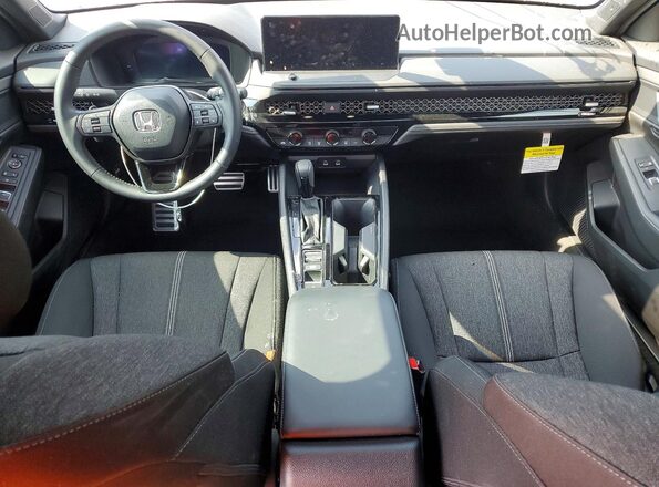 1HGCY2F56RA095967 2024 HONDA ACCORD Blue Dashboard view
