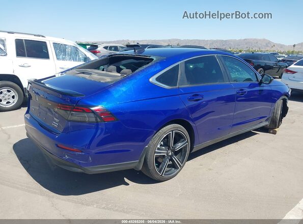 1HGCY2F56SA002368 2025 HONDA ACCORD Blue Tył prawy