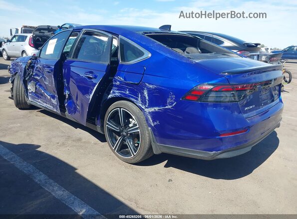 1HGCY2F56SA002368 2025 HONDA ACCORD Blue Tył lewy
