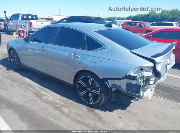 1HGCY2F56SA066586 2025 HONDA ACCORD Silver Trasero izquierdo