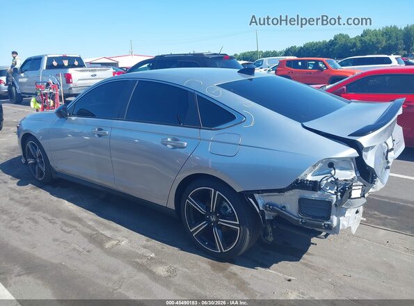 1HGCY2F56SA066586 2025 HONDA ACCORD Silver Vista interior de 360 grados