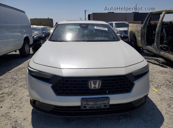 1HGCY2F57PA015525 2023 HONDA ACCORD White წინა ხედი