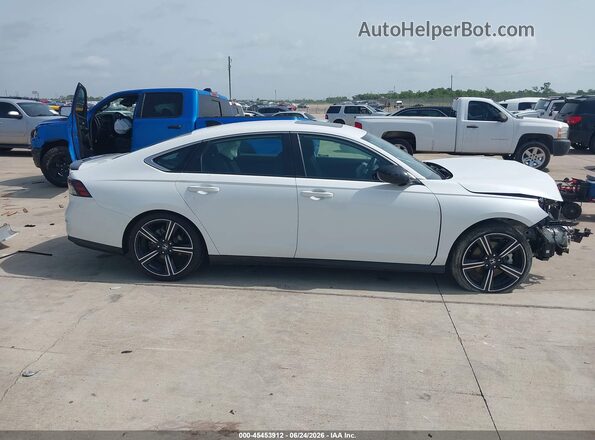 1HGCY2F57PA034639 2023 HONDA ACCORD Белый Вид задней части салона