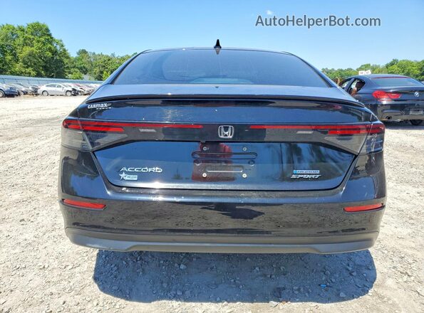 1HGCY2F57RA021134 2024 HONDA ACCORD Black Rear view