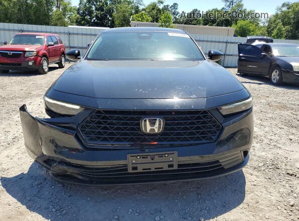 1HGCY2F57RA021134 2024 HONDA ACCORD Black Front view