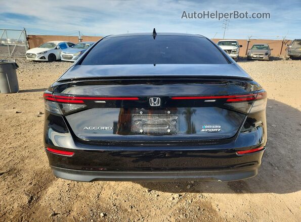 1HGCY2F57RA024907 2024 HONDA ACCORD Black Հետևի տեսք