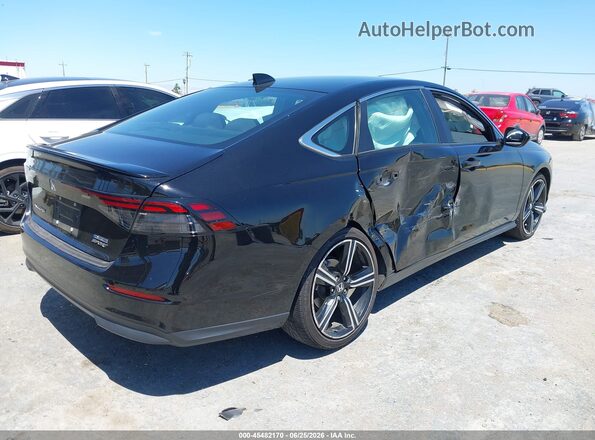 1HGCY2F57RA059415 2024 HONDA ACCORD Black Задня права чверть