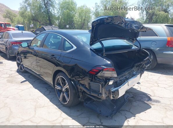 1HGCY2F57SA050140 2025 HONDA ACCORD Black Rear left
