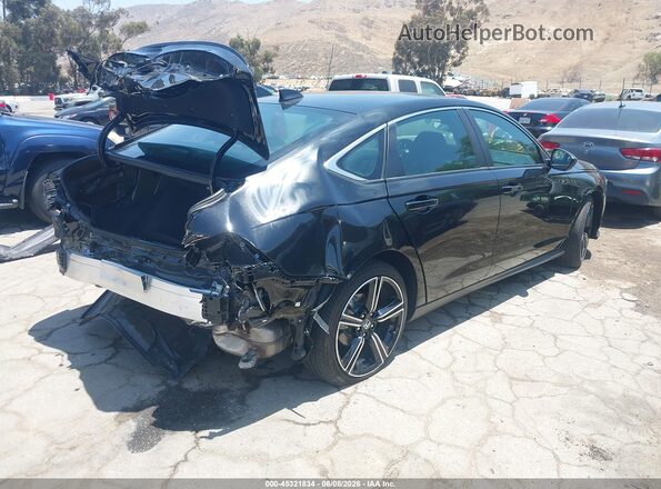 1HGCY2F57SA050140 2025 HONDA ACCORD Black Rear right