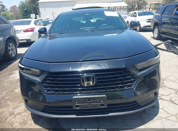 1HGCY2F57SA050140 2025 HONDA ACCORD Black Rear interior view