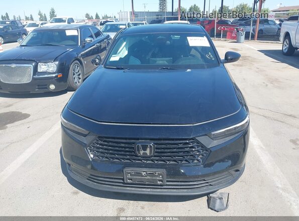 1HGCY2F57SA067715 2025 HONDA ACCORD Black Սարքավորումների վահանակի տեսք