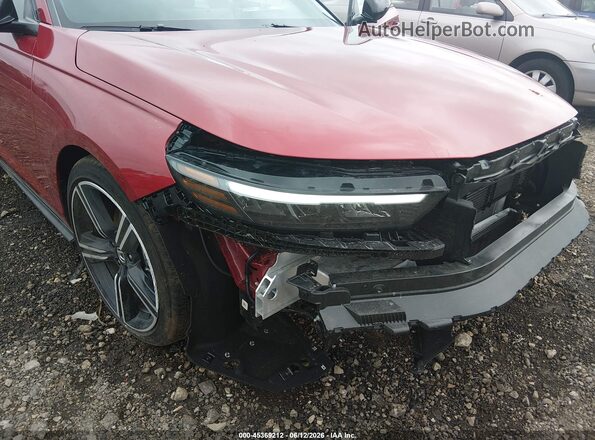 1HGCY2F57TA023182 2026 HONDA ACCORD Red Widok z przodu