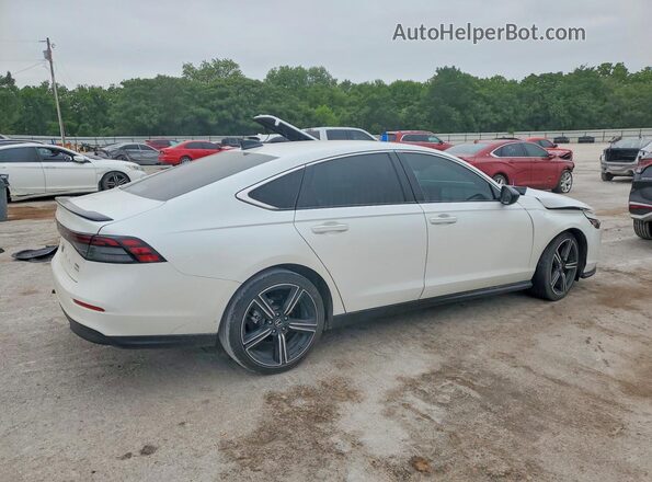 1HGCY2F58PA066841 2023 HONDA ACCORD White Задня права чверть