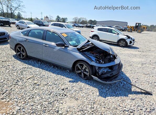 1HGCY2F58RA072738 2024 HONDA ACCORD Серый Передняя правая четверть