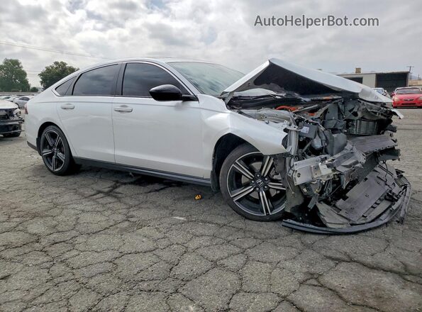 1HGCY2F58RA072948 2024 HONDA ACCORD White Передня права чверть