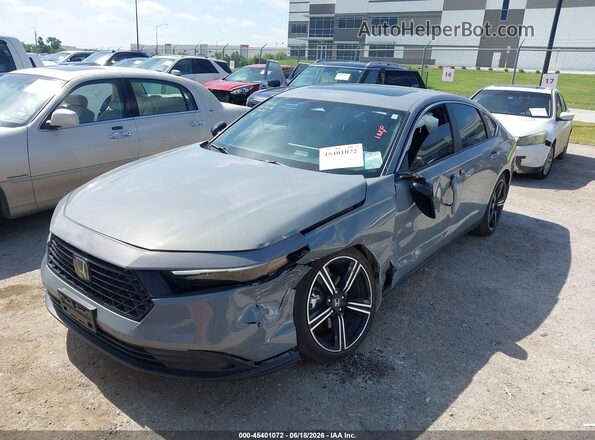 1HGCY2F58SA078464 2025 HONDA ACCORD Gray Przód lewy