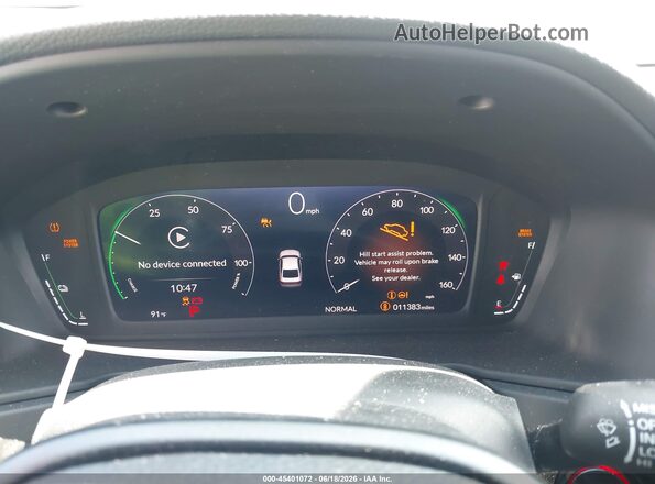 1HGCY2F58SA078464 2025 HONDA ACCORD Gray Widok tylnych siedzeń