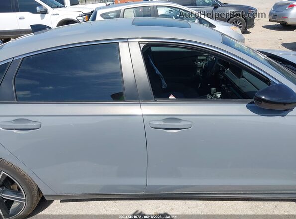 1HGCY2F58SA078464 2025 HONDA ACCORD Gray Widok wnętrza z tyłu
