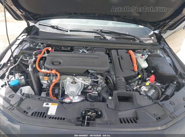 1HGCY2F58SA091702 2025 HONDA ACCORD Black უკანა ხედი