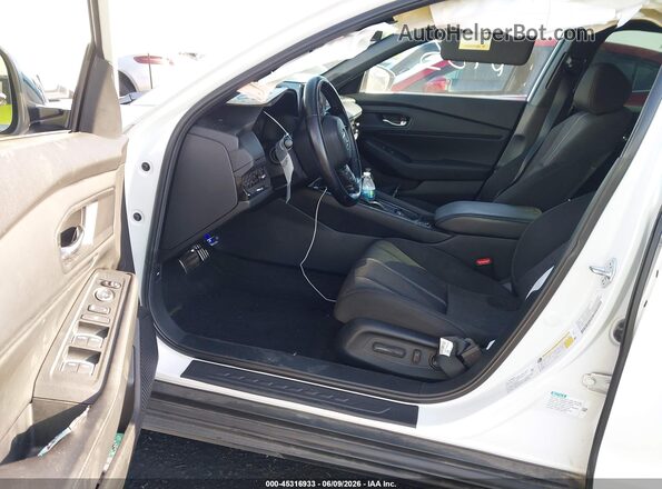 1HGCY2F59PA005420 2023 HONDA ACCORD White Widok wnętrza z przodu