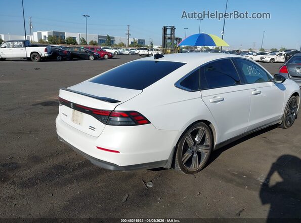 1HGCY2F59PA005420 2023 HONDA ACCORD White Tył prawy