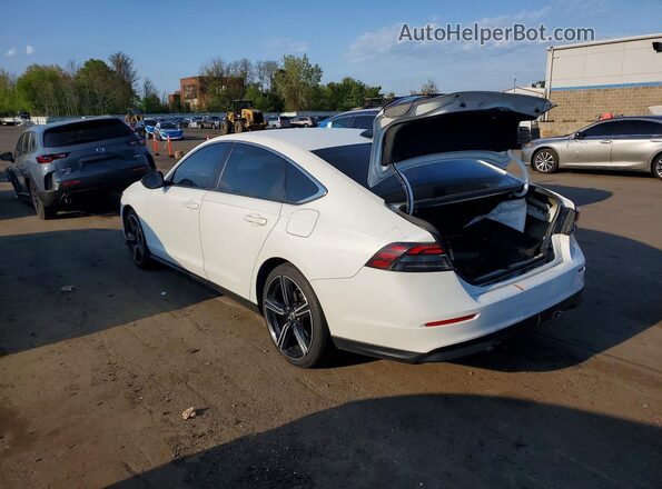 1HGCY2F59PA046856 2023 HONDA ACCORD White Задня ліва чверть