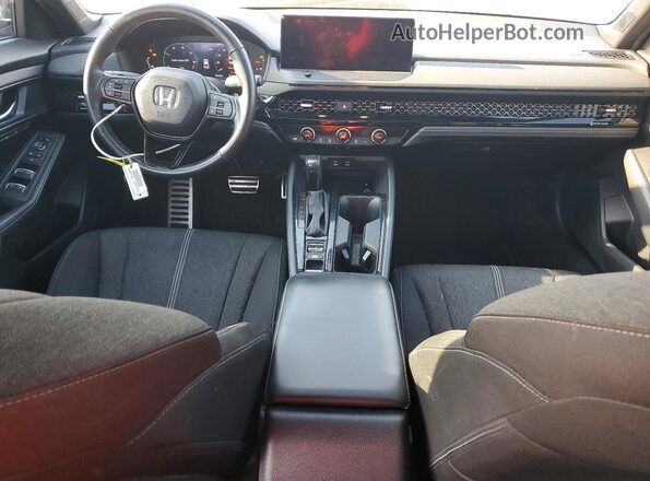 1HGCY2F59PA046856 2023 HONDA ACCORD White Вид панелі приладів