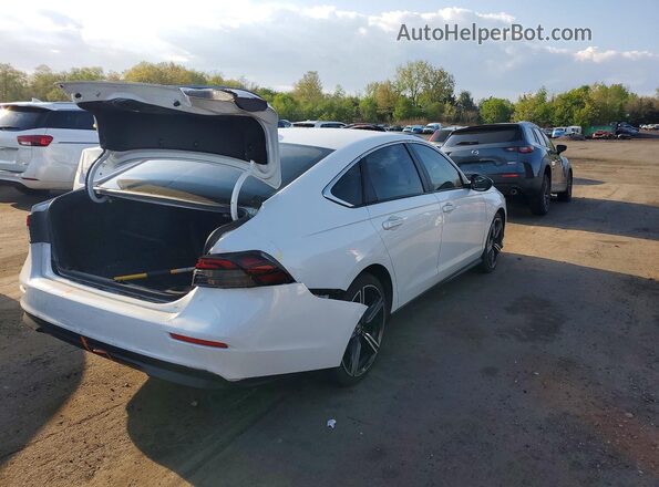 1HGCY2F59PA046856 2023 HONDA ACCORD White Задня права чверть