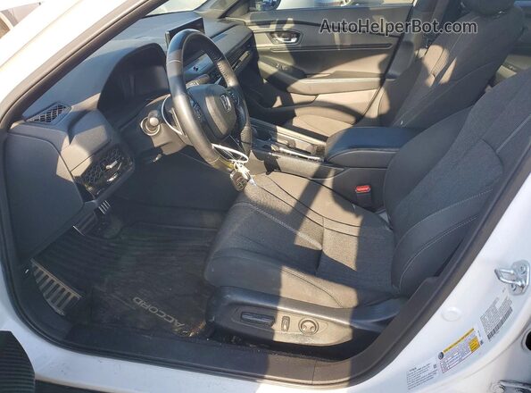 1HGCY2F59PA046856 2023 HONDA ACCORD White Вид салону спереду
